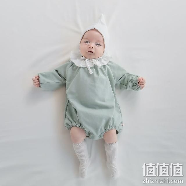 Happy Prince天使翅膀婴儿童纯棉长袖连身衣