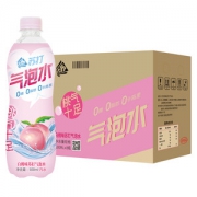 小苏先生 白桃/乌梅 苏打气泡水 500ml*8瓶