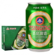 TSINGTAO 青岛啤酒 经典10度 330ml*24罐 整箱装 官方直营
