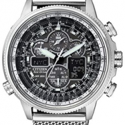 CITIZEN 西铁城 夜空之鹰 光动能5局电波男表 JY8030-83E