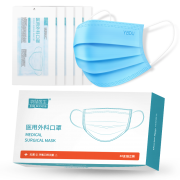 聚划算百亿补贴：DR.ROOS 袋鼠医生 一次性医用外科口罩 30只