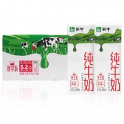 聚划算百亿补贴： MENGNIU 蒙牛 纯牛奶 200ml*24盒