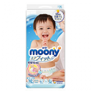 moony 尤妮佳 婴儿纸尿裤 XL 44片
