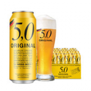 5.0 小麦白啤酒 500ml*24听
