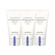 韩国  悦诗风吟 innisfree 蓝莓氨基酸保湿洗面奶 100ml*3支