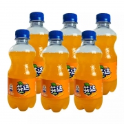 百亿补贴：可口可乐 激爽夏日汽水饮料系列 芬达300ml*6瓶