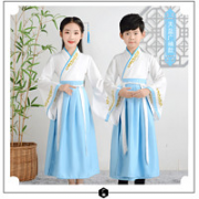 艾特哈皮 儿童汉服古装襦裙 平袖款