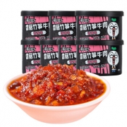 JI XIANG JU 吉香居 香菇竹笋牛肉酱 甜辣味 50g*7罐