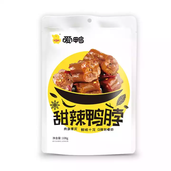 爱鸭 鸭脖 甜辣口味 108g/袋*2件