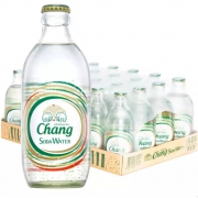 PLUS会员：Chang 象牌 无糖气泡苏打水 325ml*24瓶