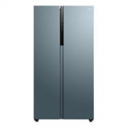 Midea 美的 果润精储系列 BCD-596WKPZM(E) 风冷对开门冰箱 596L 蓝色