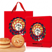 18日0点！桃李 家庭装月饼礼盒 8饼8味800g