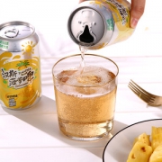 汉斯 菠萝啤汽水 无酒精啤酒 330ml*12罐