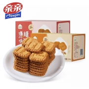 京东极速版：亲亲 焦糖饼干 260g*2盒