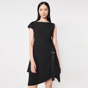 限尺码：BASICHOUSE 百家好 女士短袖连衣裙