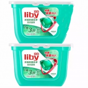 立白 除菌洗衣凝珠104颗（2盒装）*2件