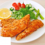 限2000件、21日10点：风味坐标 常温即食 低脂速食轻食鸡小胸 烧烤味100g*2