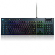 logitech 罗技 G813 112键 有线机械键盘 黑色 GL C机械轴 RGB