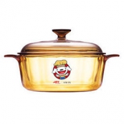 VISIONS 康宁 JOY定制款 晶彩透明玻璃锅 2.25L