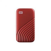 Western Digital 西部数据 My Passport SSD系列 NVMe 移动固态硬盘 Type-C 1TB 星火红