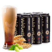 沃尼伯格 精酿啤酒 全麦黑啤 500ml*6罐