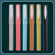 JINHAO SAFE 金豪 树叶钢笔 4支装  赠40支墨囊