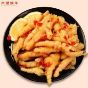 大眼蜗牛 酸辣无骨柠檬鸡爪 200g *2件