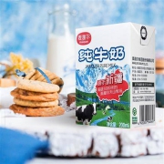 天山牧场 麦趣尔 纯牛奶 200ml*18盒*3件