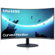 SAMSUNG 三星 C27T550FDC 27英寸曲面显示器（1920×1080、1000R、FreeSync）