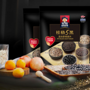 PLUS会员！QUAKER 桂格 五黑混合即食麦片 518g