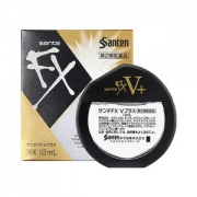 日本原产 参天FX V+ 金装清凉型眼药水 12ml*2瓶 缓解眼疲劳