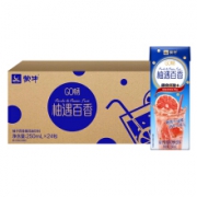 蒙牛 GO畅 柚遇百香 柚子百香果 风味饮料 250ml*24包 *3件