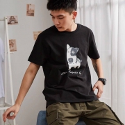 限尺码：唐狮 男子 短袖T恤*2件