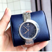 国内售价￥2490！Swarovski 施华洛世奇 女士圆盘手表 5517790