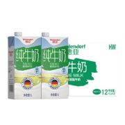 天猫超市 德亚 德国进口 脱脂牛奶 1L*12盒