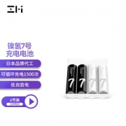 ZMI 紫米 镍氢7号 环保电池 700毫安 4节
