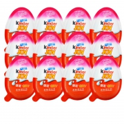 PLUS会员：Kinder 健达 奇趣蛋牛奶巧克力 12粒全女版