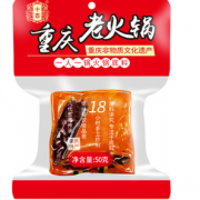 麻辣可口！十吉 小方块牛油火锅底料 50g