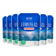 桔子树 无碘食用海盐 320g*6袋
