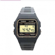 CASIO 卡西欧 F-91WG 男士防水石英手表