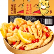 华夏味道 无骨鸡爪 蒜香泰式柠檬酸辣脱骨凤爪 200g*2