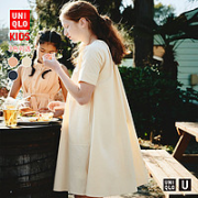 UNIQLO 优衣库 儿童泡泡纱连衣裙