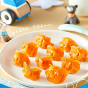 思念 蔬菜/虾仁/鳕鱼 儿童成长水饺 44只/300g*4盒