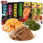 PLUS会员：德食 卤味素食组合 20包*3件