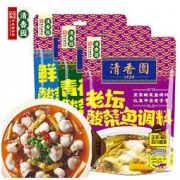清香园 高汤酸菜鱼调料包 270g