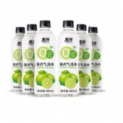 京东极速版：惠寻 柠檬味无糖苏打水饮料 480ml*6瓶