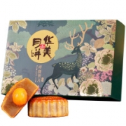 Huamei 华美  祥鹿贺月月饼礼盒 十二饼六味 630g