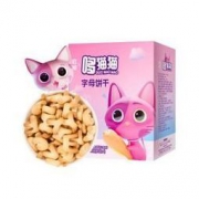 More,More 哆猫猫 婴幼儿字母饼干 牛奶味 80g