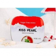 kiss pearl 无糖口香接吻薄荷糖 14g*7件