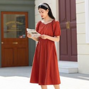 INMAN 茵曼 1812132BHM500 女士连衣裙